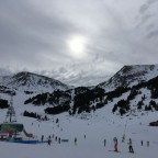 Snow clouds rolling into El Tarter, taken from the bottom of TSD6 Llosada chairlift