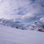 Top of El Tarter view across to Canillo - 30/1/2011