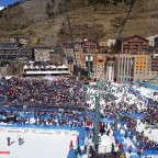 Approx 6000 people came to watch the last day of the FIS World Cup Finals 17.03.2019