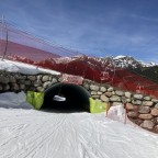 The tunnel at Os blue run