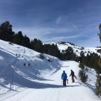 Secret track from Pla de les Pedres lift to Solana rope tow