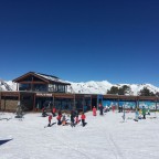Soldeu Ski School on a beautiful day