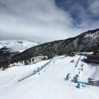 Canillo beginners area and El Forn restaurant