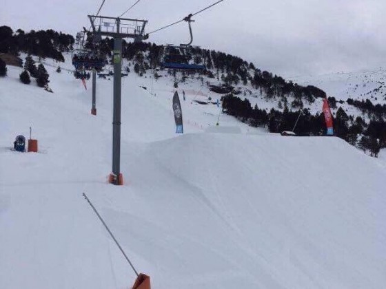 View of El Tarter Snowpark from Tosa Espiolets 10/02