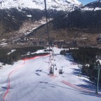 View of Soldeu from the gondola