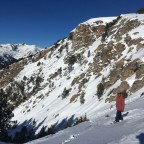 Checking out the off-piste in Canillo